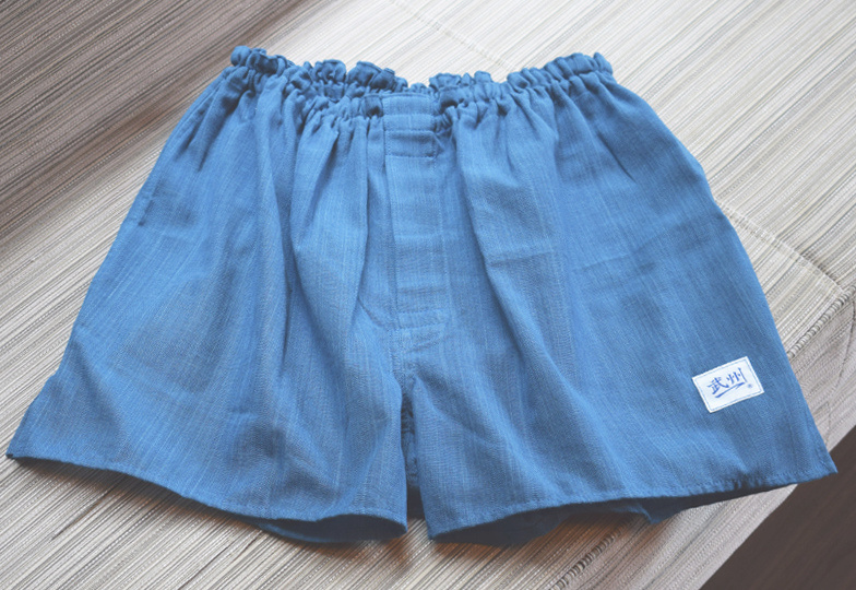 藍染めトランクス「藍トラ君」