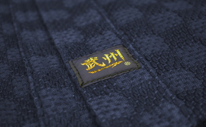 市松一重剣道着（浅葱）