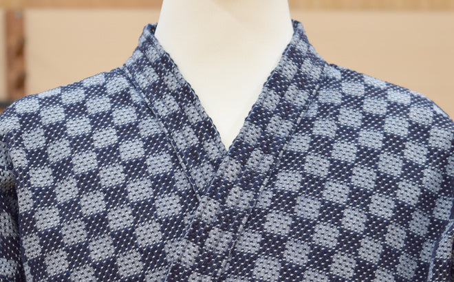 市松一重剣道着（白）