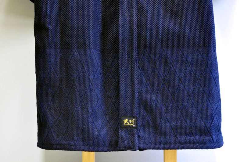 #125 吸汗速乾 起毛裏地付 剣道着（紺）