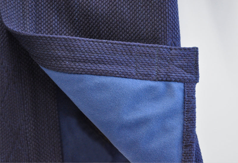 #125 吸汗速乾 起毛裏地付 剣道着（紺）