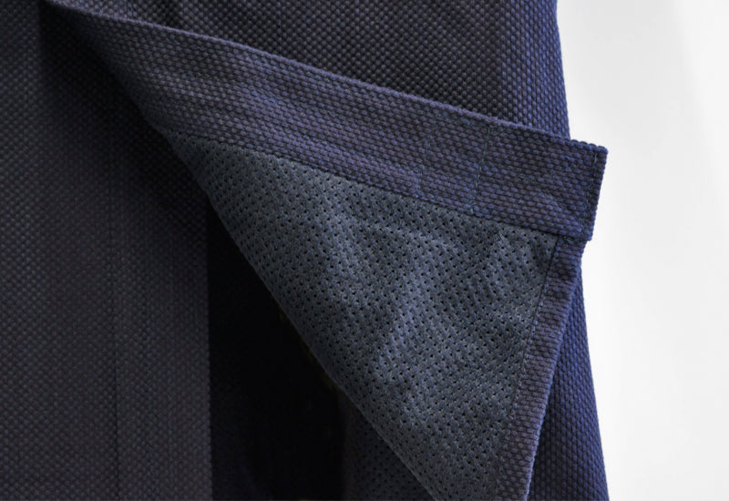 #135 吸汗速乾 メッシュ裏地付剣道着（紺）