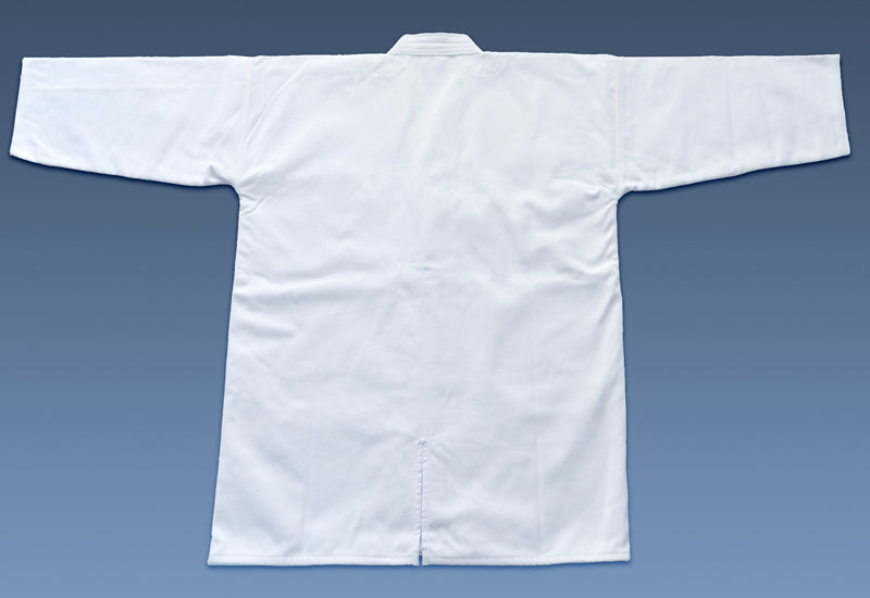 #175 吸汗速乾 メッシュ裏地付剣道着（白）