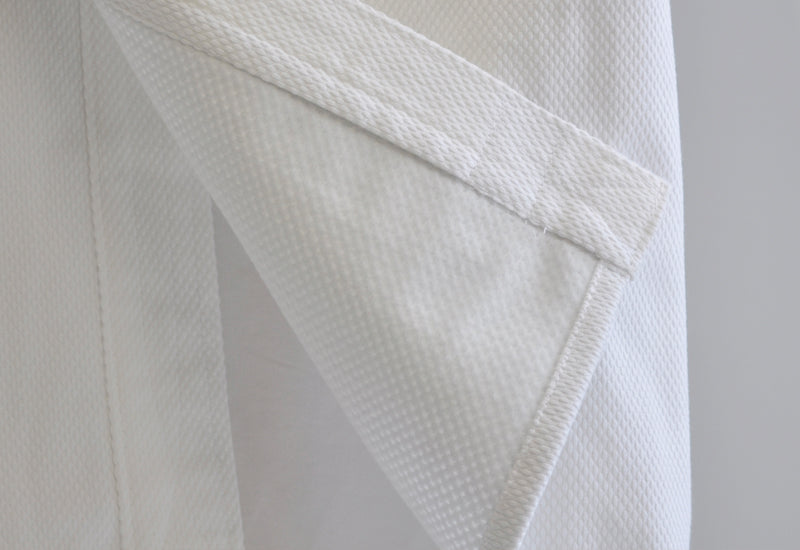 #175 吸汗速乾 メッシュ裏地付剣道着（白）